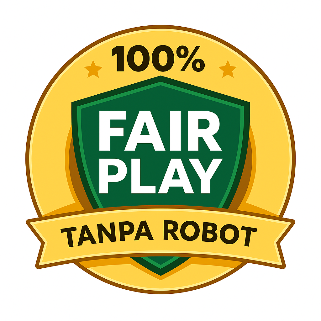 100% Fair Play - Tanpa Robot